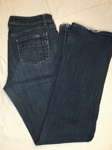 CAbi 652L Blue Jeans Boot Cut Size 8 Women - Picture 1 of 6
