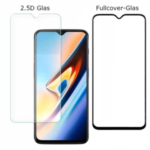 Vidrio protector OnePlus 5 / 6T Pantalla Vidrio templado Vidrio 9H Fullcover Glass 3D - Imagen 1 de 8