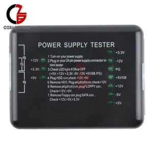 Testeur d'alimentation d'ordinateur ATX bloc d'alimentation testeur d'instruments de diagnostic top - Photo 1/7