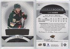 2017-18 Upper Deck Premier Premier Rookie Jerseys Luke Kunin #84 Rookie RC
