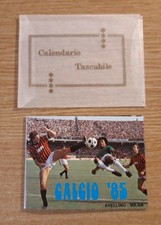 Calendarietto Calcio 1985, Avellino Milan Juary Catania Juve Torino Inter Roma