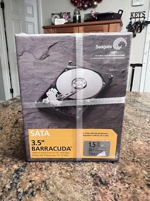 ST315005N1A1AS-RK Seagate BARRACUDA 7200.11 3GBS 1.5TB  3.5" SATA Hard Drive - Image 1 of 4