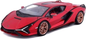 2020 Lamborghini Sian FKP 37 1/24 Scale Diecast Model by Bburago - RED - Picture 1 of 5