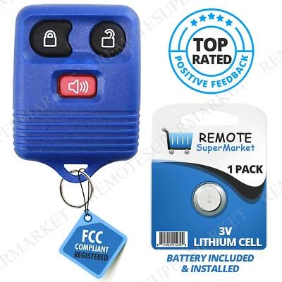 Replacement for Ford 1998-2015 Explorer 2001-2010 Sport Trac Remote Key Fob Navy Foto 1 de 4