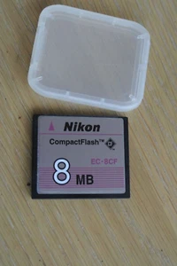 Compact Flash Nikon 8mb Memory Card - Picture 1 of 2