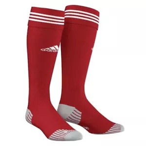 Brand New Adidas Men's Football Socks Red - Size: US 9-10.5 - Picture 1 of 2