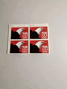 USPS EAGLE $9.95 X 4 BLOCK - Picture 1 of 4