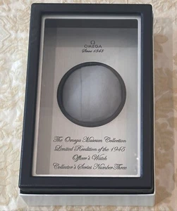 Omega Museum Collection Officer Watch Box New - Picture 1 of 8