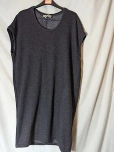 Mary Portas Size 8 Oversize Tunic Dress Dark Blue Cotton/Polyester Mix - Picture 1 of 8