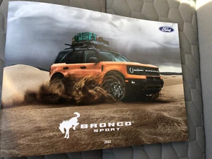 FORD BRONCO SPORT 2022 32 pagine depliant originale concessionario - Foto 1 di 1