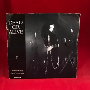 DEAD OR ALIVE Something In My House 1986 UK 7" vinyl single original 45 record - Picture 1 of 4