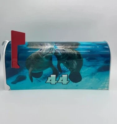 Manatee Custom Mailbox: Beach House gift - Image 1 of 4