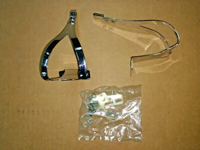 NOS Small Christophe Toe Clips with Mounting Hardware - Image 1 of 2