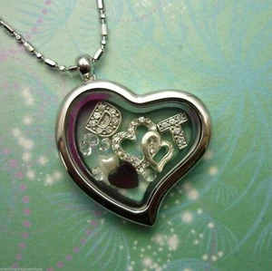 Love Charm Locket - Customized with your Initials, Perfect Personalised Gift - Picture 1 of 4