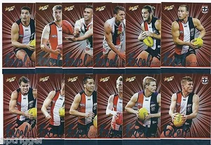 2016 Select Footy Stars Excel Parallel ST. KILDA Team Set - Picture 1 of 1