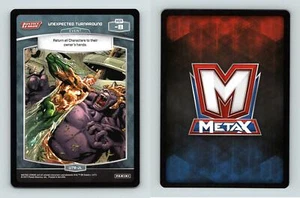 Unexpected Turnaround #U78-JL Justice League 2017 Panini MetaX Uncommon TCG Card - Picture 1 of 1
