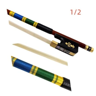 1pcs New Top quality Strong New Winding Carbon fiber Cello Bow 1/2 - Image 1 of 4
