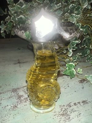 Caballo de Mar Avon con Cabeza de Oro Botella Cotillion Colonia 1.5 fl oz Completo De Colección 6" Foto 1 de 4