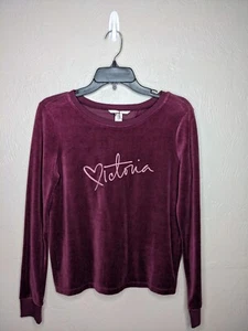 NWT Victorias Secret Womens XSmall Maroon Drape Split Back Sweater - Picture 1 of 6