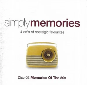 Simply Memories CD 2 (Memories Of The 50s)-Various Artists (2007 CD Alb) NO CASE - Picture 1 of 2