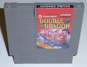 DOUBLE DRAGON - Nintendo NES (Authentisch) Spiel, getestet & funktionsfähig - Bild 1 von 2