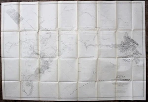 ALASKA, WHITE, TANANA RIVERS, EAGLE CITY Antique authentic map 1901 - Picture 1 of 2