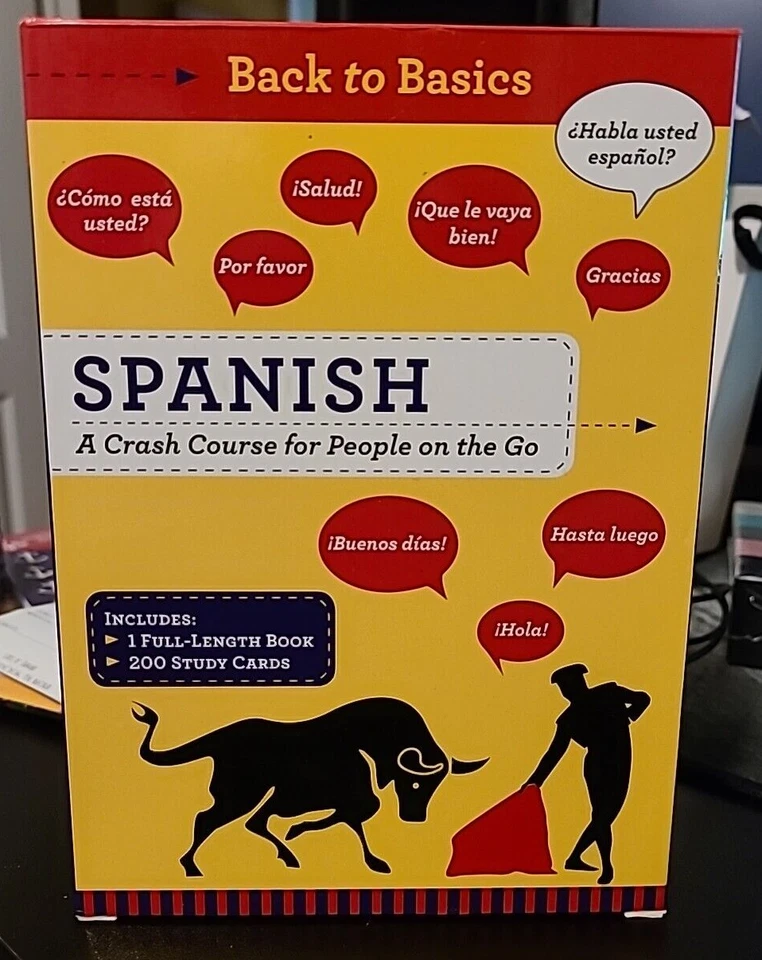 Back To Basics Spanish A Crash Course For People On The Go Learn Basic Spanish - Image 1 of 1