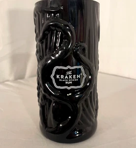 Taza vaso Release THE KRAKEN ron especiado negro plástico PULPO TIKI - Imagen 1 de 5