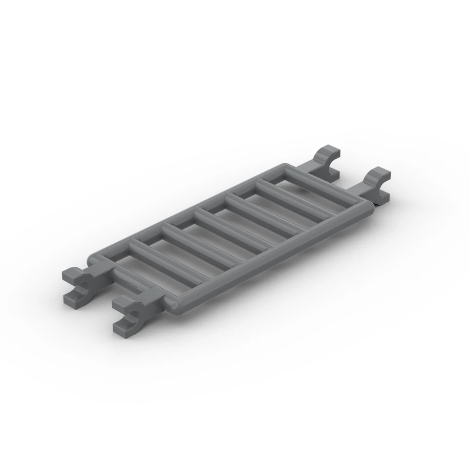 Lego 4x Leiter Gitter 7x3 bar ladder 30095 dunkelgrau dark bluish gray - Bild 1 von 1