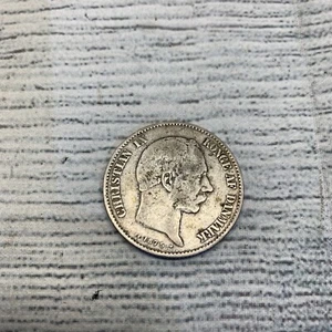 Denmark 2 Kroner 1875 Christian IX Silver Coin Good Condition - Bild 1 von 6