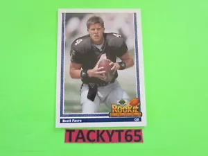 BRETT FAVRE 1991 MAZZO SUPERIORE ROOKIE FORCE CARD #647 - Foto 1 di 2