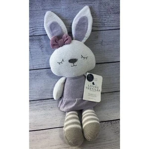 🆕Living Textiles Strickhase Plüschtier - Bild 1 von 6