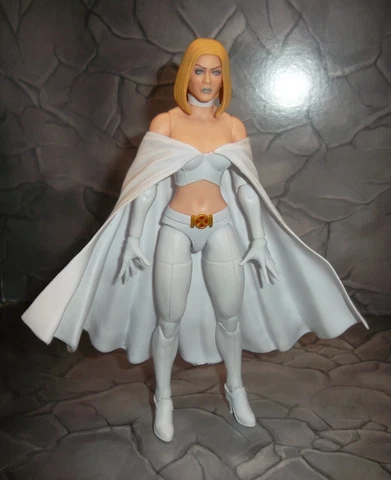 marvel legends emma frost custom 6 Inch X-men Avengers Hellfire Variant Cover