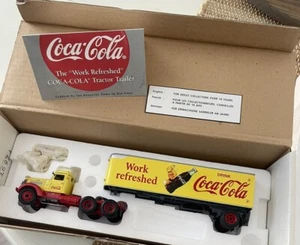 Matchbox Exclusive Edition "Work Refreshed" COCA-COLA Tractor Trailer Peterbilt - Picture 1 of 6