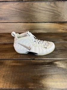 Nike Air Foamposite Pro All Star Swoosh Pack White & Gray Sneakers Shoes Size 9 - Picture 1 of 18