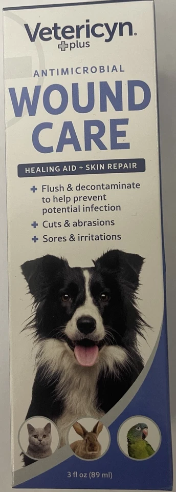 Vetericyn Antimicrobial Wound Care and Skin 3 oz EXP 03/2026 - Image 1 of 1