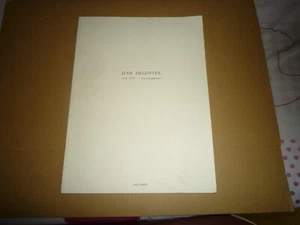 Jean DEGOTTEX 1974 1975 notes de parcours suite médias - Photo 1/3