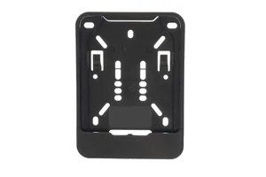 TOP Kennzeichenhalter 135 x 110 Schwarz Für MOFA MOPED ROLLER E-BIKE S-PEDELE DE - Bild 1 von 1