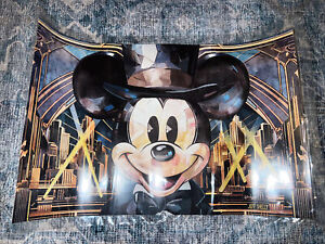 NEW Destination D23 2023 Event Jeff Shelly Mickey Mouse Print Art