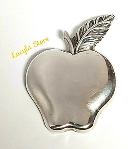APPLE Vintage de Matteo Hand Hammer H&H APPLE Sterling Silber 925 GLV Brosche PIN - Bild 1 von 12