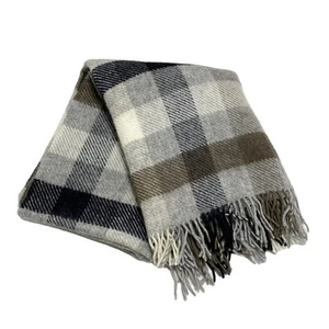 Auth KLIPPAN - Black Gray Multi Wool Accessory - Picture 1 of 5
