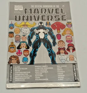 Manuale Ufficiale dell'Universo Marvel | #10 Venom | 1991 | Edizione Master - Foto 1 di 5