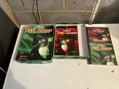 Vtg Command & Conquer Pc Game Big box Red Alert Aftermath Counter Strike Retro - Image 1 of 4