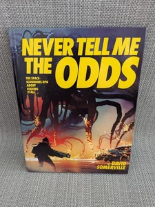 Never Tell Me the Odds - The Space Scoundrel RPG Hardback David Somerville Book - Picture 1 of 2
