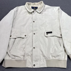 Browning Gold Traditional Outdoor Jacket 2XL Beige Canvas Field Coat Made Taiwan - Picture 1 of 14