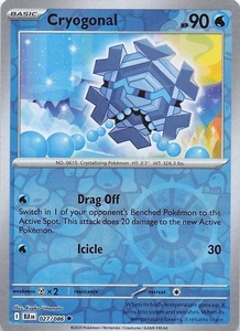 Cryogonal SV: Black Bolt 027/086- NM - Reverse Holo - Bild 1 von 2