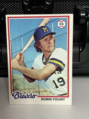 1978 MLB Topps - Robin Yount #173 Milwaukee Brewers HOF - Изображение 1 из 4