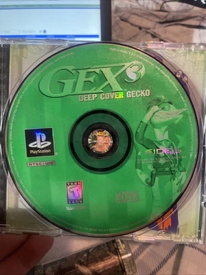 Gex 3: Deep Cover Gecko (Sony PlayStation 1, 1999) - No Game Manual - Image 1 of 4