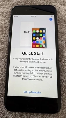 iPhone 7 mit 128 GB - schwarz - gebraucht  - Bild 1 von 4