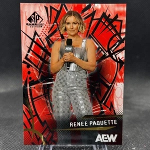 2025 Upper Deck SP Game Used AEW Renee Paquette Red #37 - Bild 1 von 2